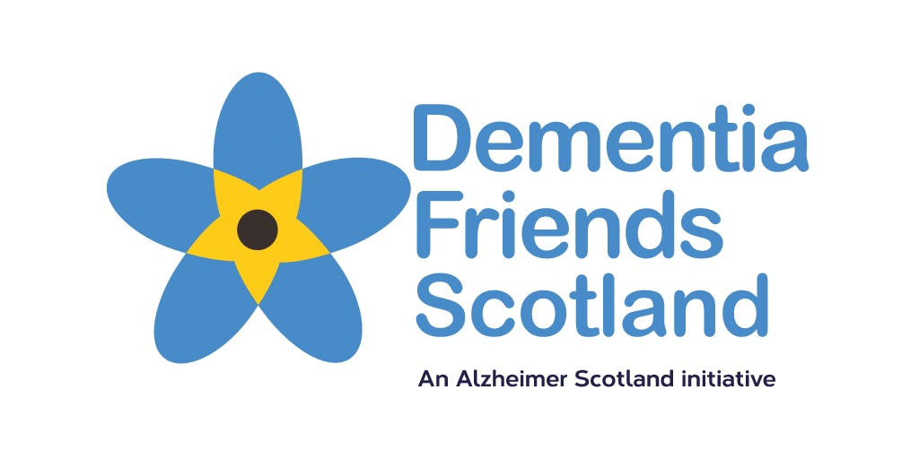 Dementia Friends Scotland logo.