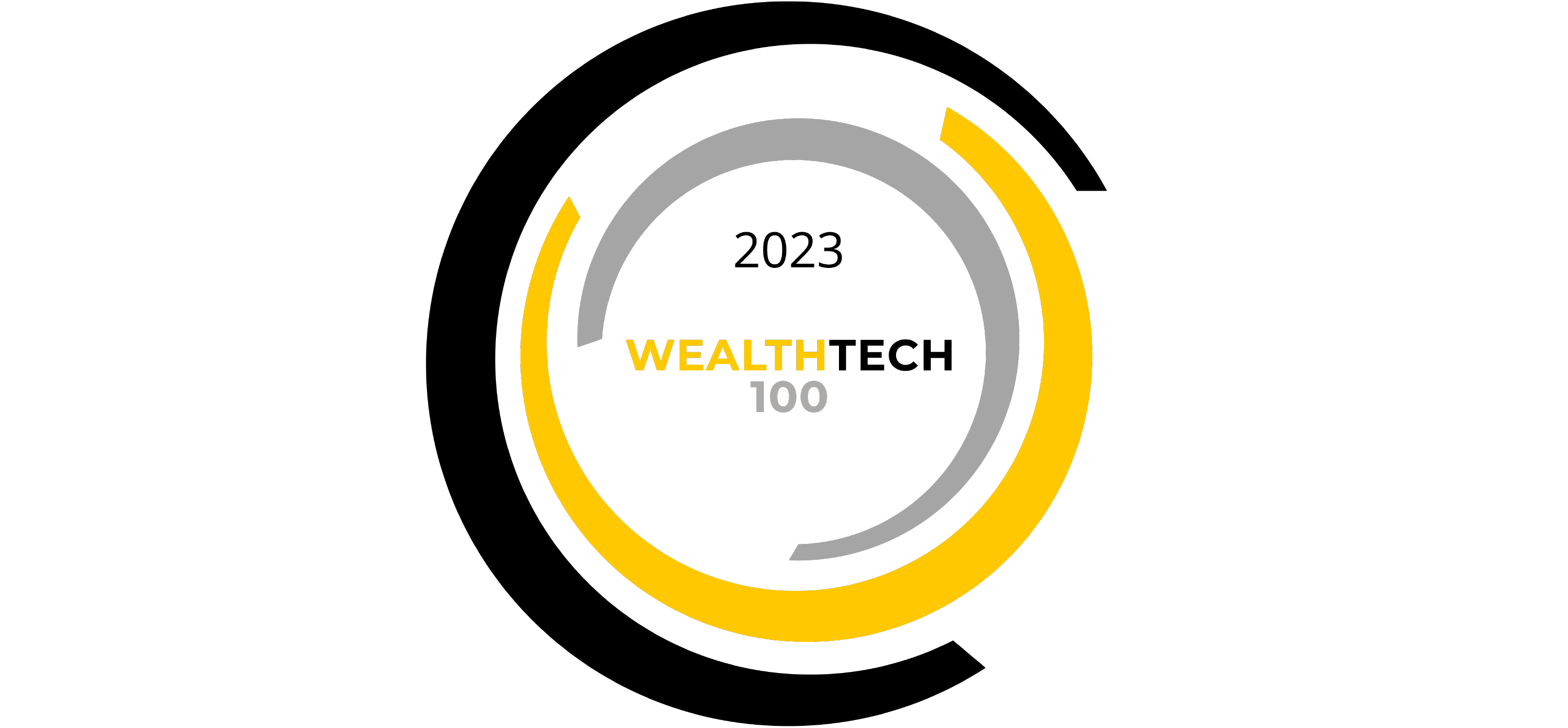 2023 Wealthtech 100 award logo