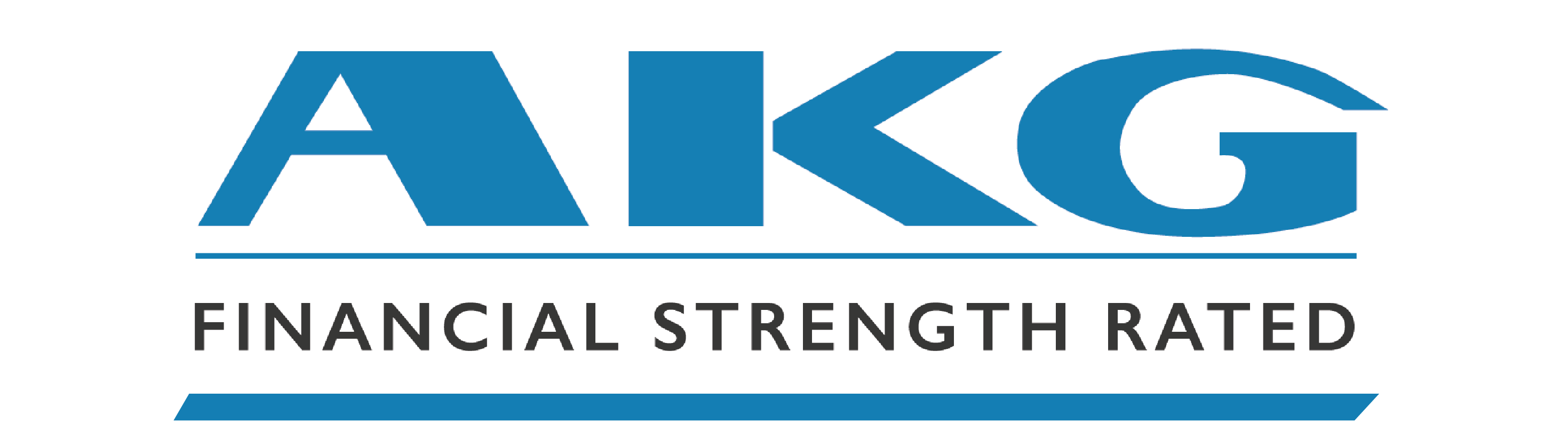 AKG financial strength award logo